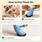 Summer Breathable Dog Boots