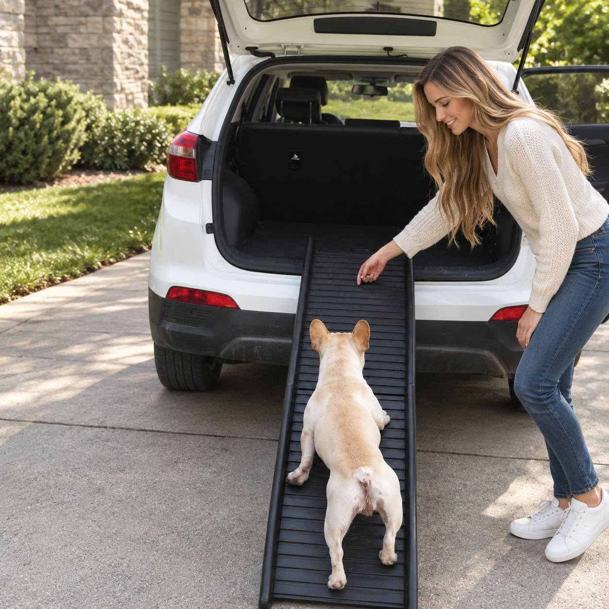 A gentler way into the car, with a stable path that makes everyday departures easier.