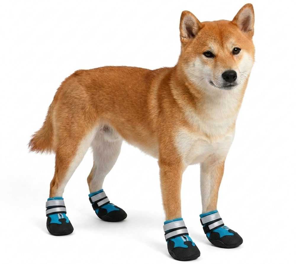 Summer Breathable Dog Boots