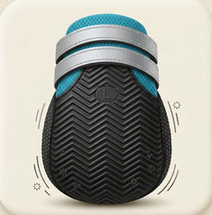 Textured rubber soles