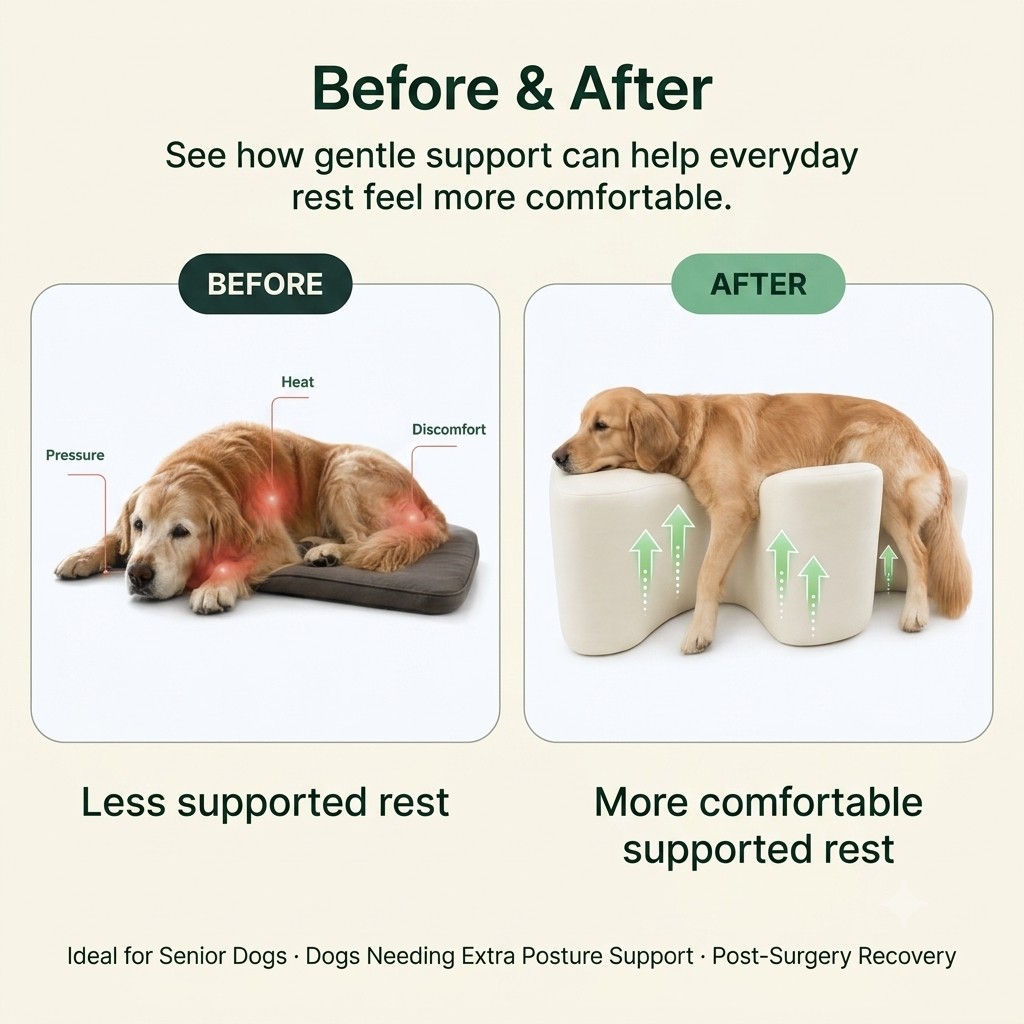 Jade Paw Comfort Support Cushion