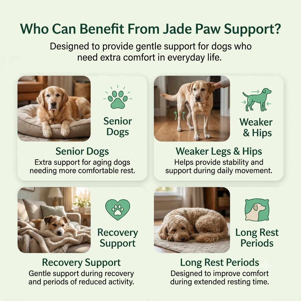Jade Paw Comfort Support Cushion