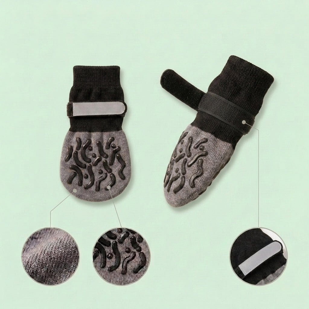 Soft grip coverage that moves with your dog